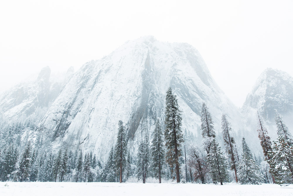 Yosemite Snow Senior Photography | Jana Contreras Photography