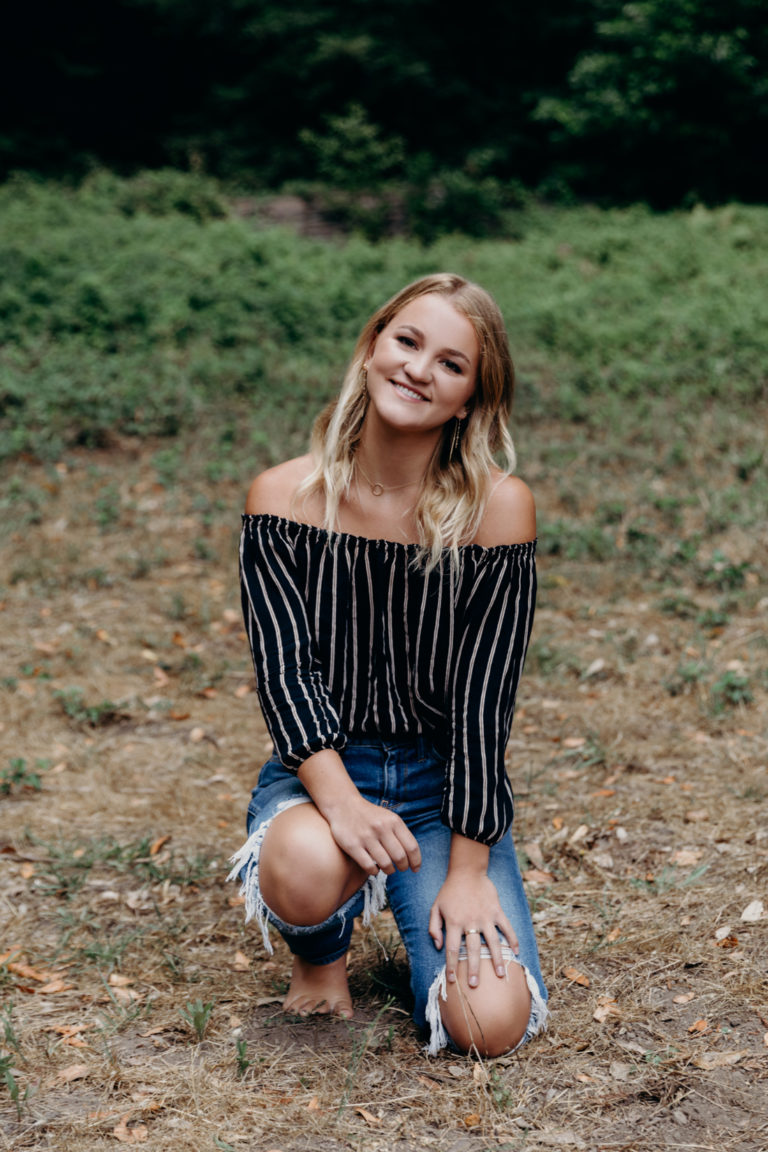 Catherine Senior Pictures | Forest Session